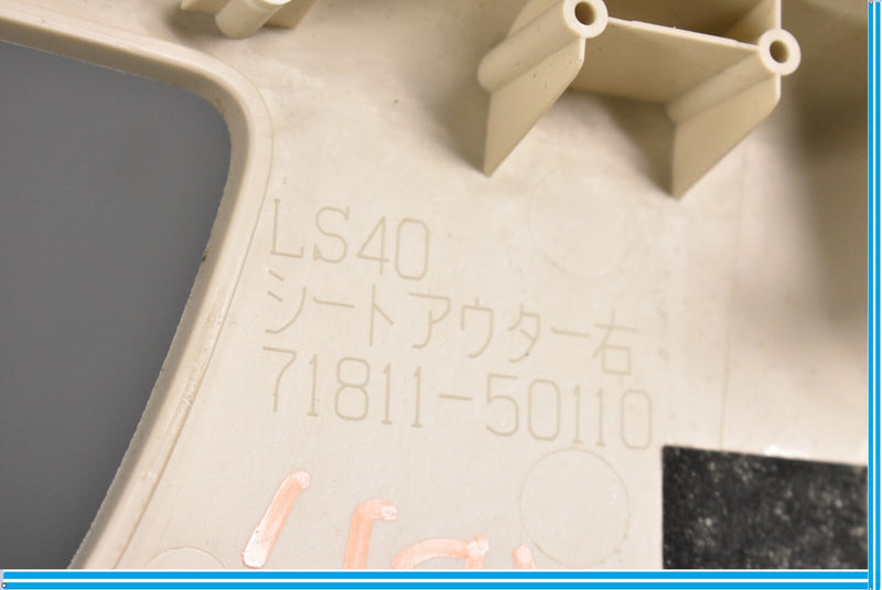 Load image into Gallery viewer, 07-12 Lexus LS460 Front Right Side Seat Switch Trim Cover 7181150110 Oem
