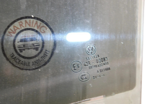 13-17 Volkswagen VW CC Front Left Driver Side Door Window Glass 3C8845201C Oem