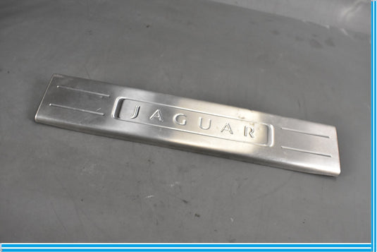 10-15 Jaguar XJ Front Right Passenger Door Sill Scuff Plate Trim Oem