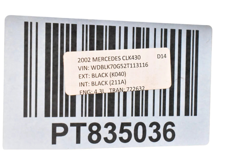 Load image into Gallery viewer, 98-03 Mercedes W208 CLK55 CLK320 Rear Back Convertible Soft Top Window Glass OEM
