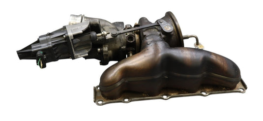 13-16 BMW 320i XDRIVE Engine Turbo Turbocharger W/ Manifold 4947714010 Oem