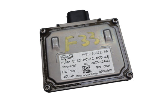 07-24 Jaguar X250 XF XK F-Type XF Gas Fuel Pump Control Module 7W839D372AA Oem