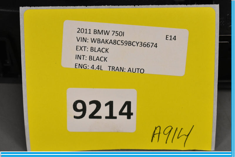 Load image into Gallery viewer, 09-15 BMW 750i 750Li Rear Left Driver Side Door Window Control Switch Oem
