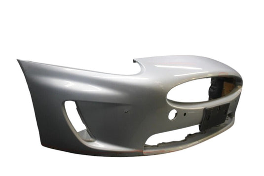 10-11 Jaguar XK XKR X150 Front Lower Bumper Cover Panel Assembly  Silver OEM