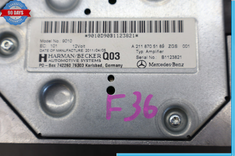 Load image into Gallery viewer, 08-18 Mercedes CLS550 CLS400 Subwoofer Amp Amplifier Harman Becker Oem
