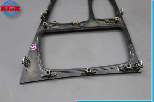 09-15 BMW 750Li F01 F02 Center Console Floor Shifter Shift Trim Bezel Oem