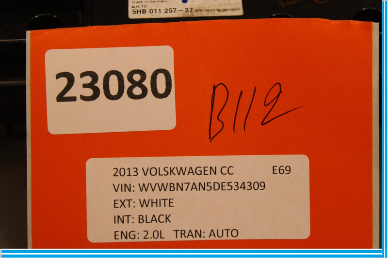 Load image into Gallery viewer, 13-14 Volkswagen CC AC A/C Heater Temperature Climate Control Unit Oem
