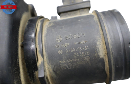 14-21 Maserati Ghibli Left Side Engine Air Cleaner Housing Filter Box Black OEM