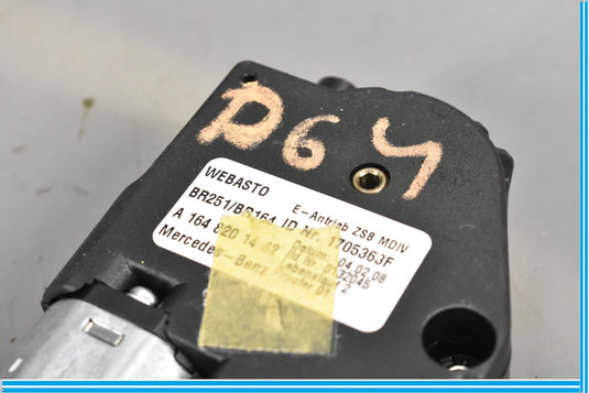 07-12 Mercedes GL450 GL550 X164 Panoramic Sunroof Sun Roof Motor A1648201442 Oem