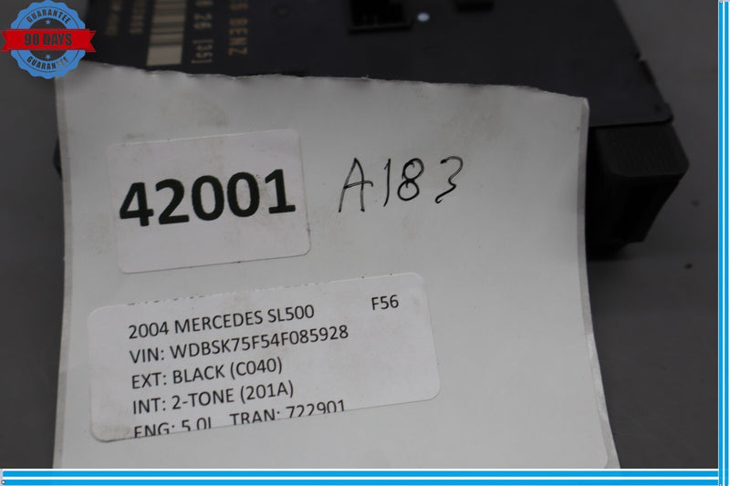 Load image into Gallery viewer, 03-12 Mercedes R230 SL500 Front Right Side Door Control Module Unit ECU Oem

