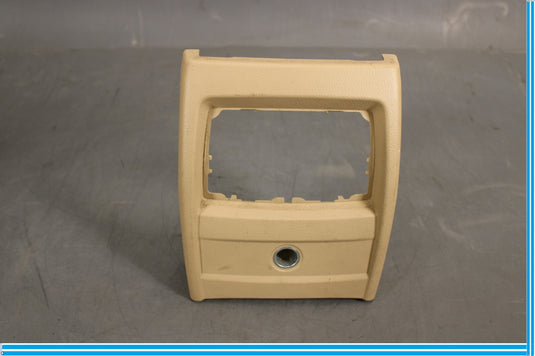 12-18 BMW 320i 328i F30 Rear Center Console Vent Trim Panel W/ Power Outlet Oem