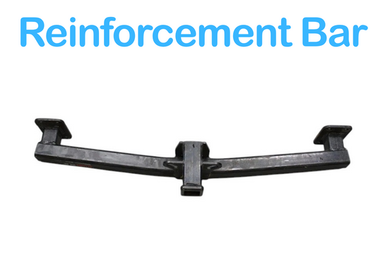 07-15 Audi Q7 Rear Trailer Tow Hitch Reinforcement Bar Impact Bar 4L0803921F Oem