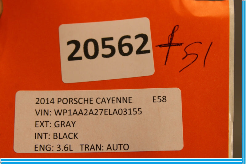 Load image into Gallery viewer, 11-18 Porsche Cayenne Right Side B Pillar Lower Door Scuff Sill Plate Trim Oem
