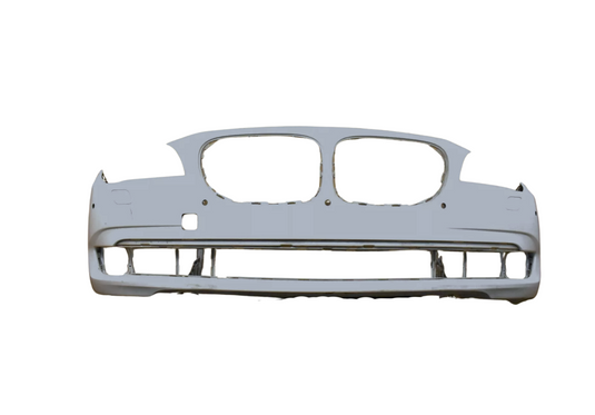 09-12 BMW 750i Series Front Bumper Cover Panel Assembly White 51117251630 OEM