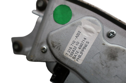 14–18 BMW X5 F15 F85 Rear Window Wiper Motor 7318710 Oem