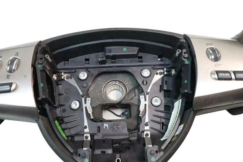 Load image into Gallery viewer, 09-11 Jaguar XF X250 Driver Leather Steering Wheel W/ Gear shifter pedal Oem
