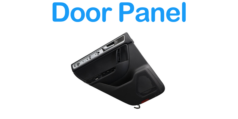 Load image into Gallery viewer, 11-14 Volkswagen VW Touareg Rear Left Driver Side Door Panel Cover Trim Oem
