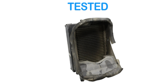 12-18 Mercedes W218 CLS500 Right Side Auxiliary & Intercooler Radiator Oem