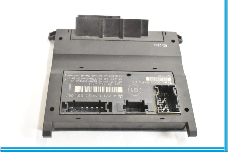 Load image into Gallery viewer, 07-13 Mercedes W221 S550 S450 Front Left Driver Seat Control Unit 2218707393 OEM

