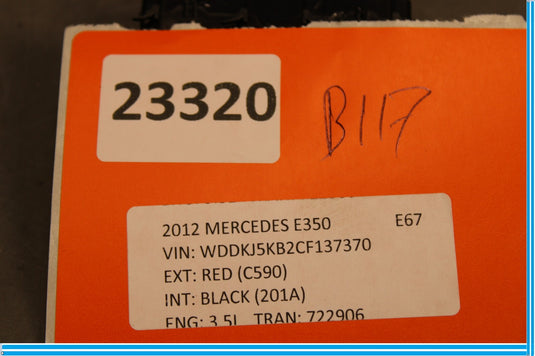 08-14 Mercedes W204 C250 E350 Front Left Side Door Lock Latch Control Switch Oem