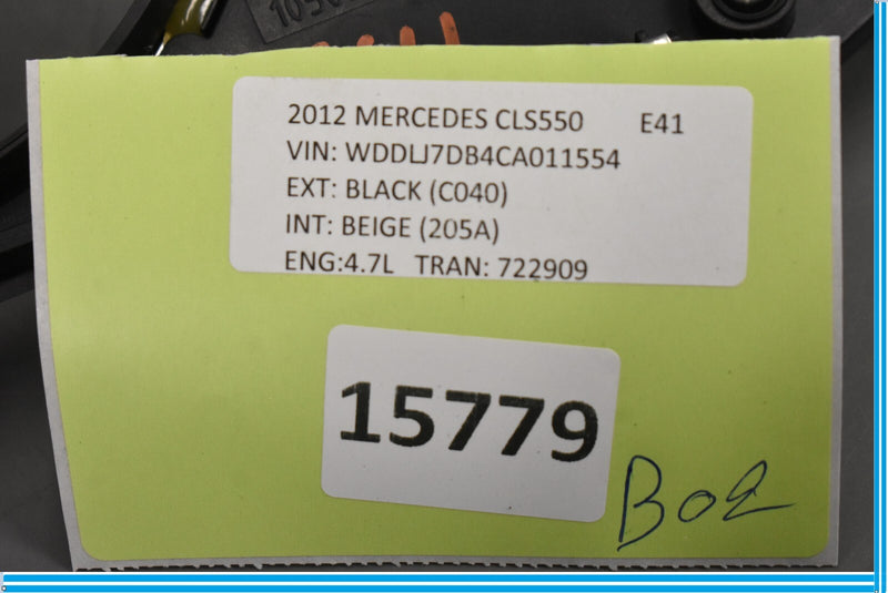 Load image into Gallery viewer, 12-18 Mercedes CLS550 W218 Instrument Cluster Speedometer Bezel Trim Oem
