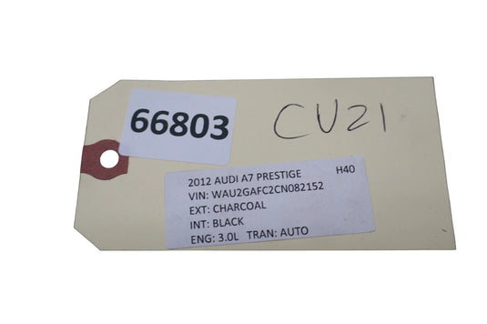 12-18 Audi A7 Prestige Front Right Passenger Side Upper Seat Cover Cushion Oem