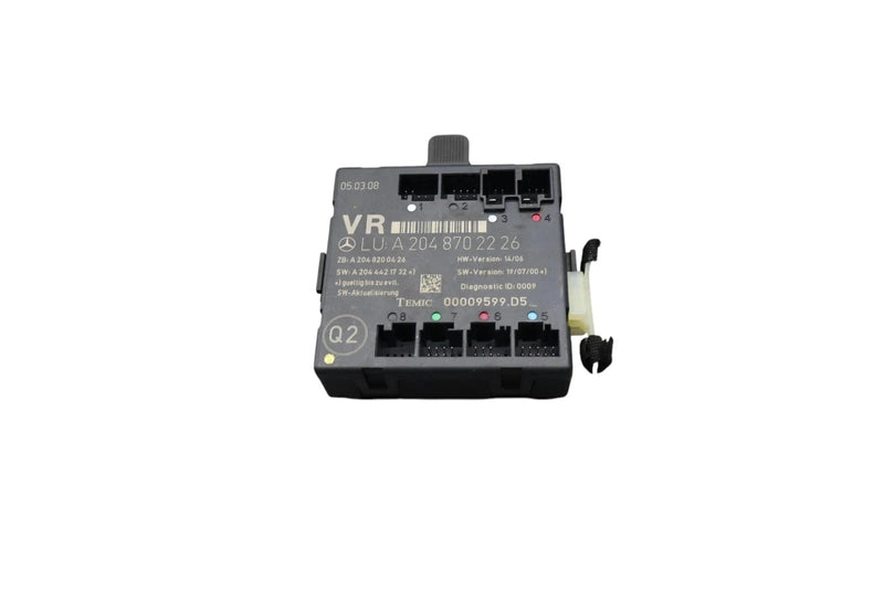 Load image into Gallery viewer, 08-18 Mercedes W204 C300 C250 E400 Front Right Side Door Control Module Unit Oem

