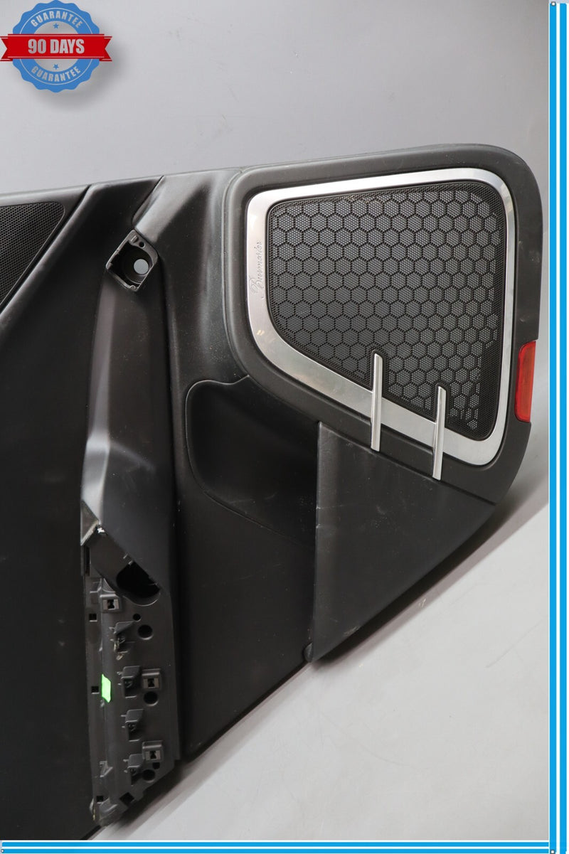 Load image into Gallery viewer, 11-18 Porsche Cayenne Rear Left Driver Side Interior Door Panel Black Oem
