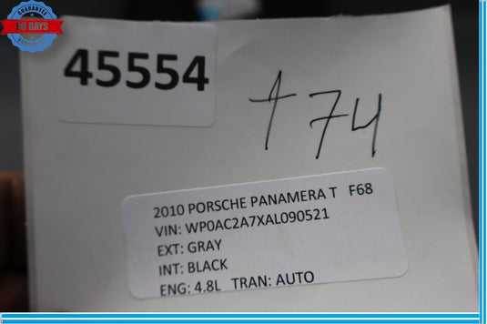 10-16 Porsche Panamera Rear Left Driver Side Trunk Access Panel Cover Oem