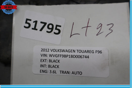 11-18 Volkswagen VW Touareg Front Transmission Under body Cover 7L8825231 Oem