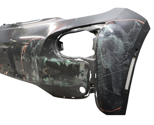 14-17 BMW I01 i3 Front Bumper Cover Panel Assembly Black 51117296815 Oem