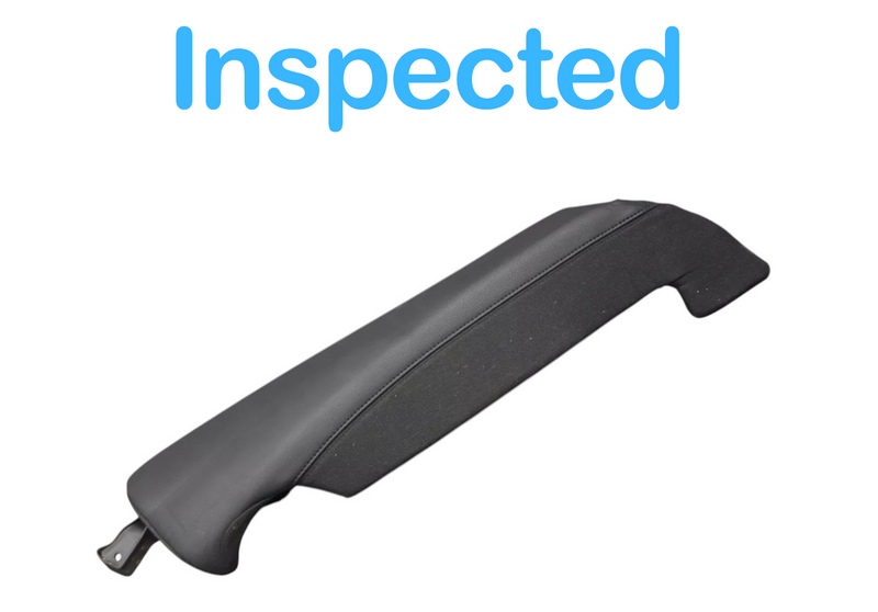 Load image into Gallery viewer, 12-18 Audi A6 Rear Right Passenger Side Seat Cushion Bolster Leather Black Oem
