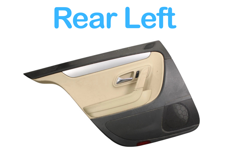Load image into Gallery viewer, 13-17 Volkswagen VW CC Rear Left Driver Side Interior Door Trim Cover Panel Oem
