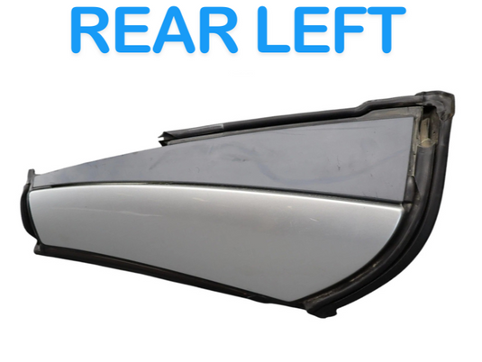 03-12 Mercedes SL500 Rear Left Convertible Roof C Pillar Hinge Cover 2307900519