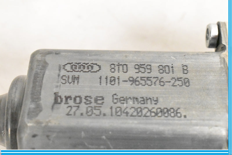 Load image into Gallery viewer, 2009-2016 AUDI A4 S4 A5 S5 FRONT LEFT DRIVER DOOR POWER WINDOW MOTOR OEM
