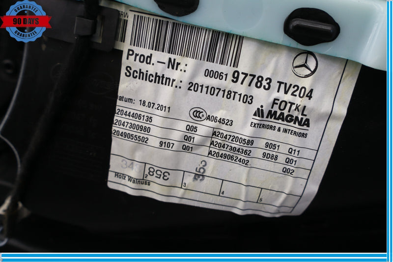 Load image into Gallery viewer, 08-14 Mercedes W204 C350 C250 Rear Left Driver Side Interior Door Panel Oem
