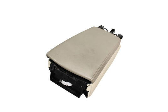 03-06 Mercedes R230 SL550 Center Console Arm Rest Storage Compartment Beige Oem