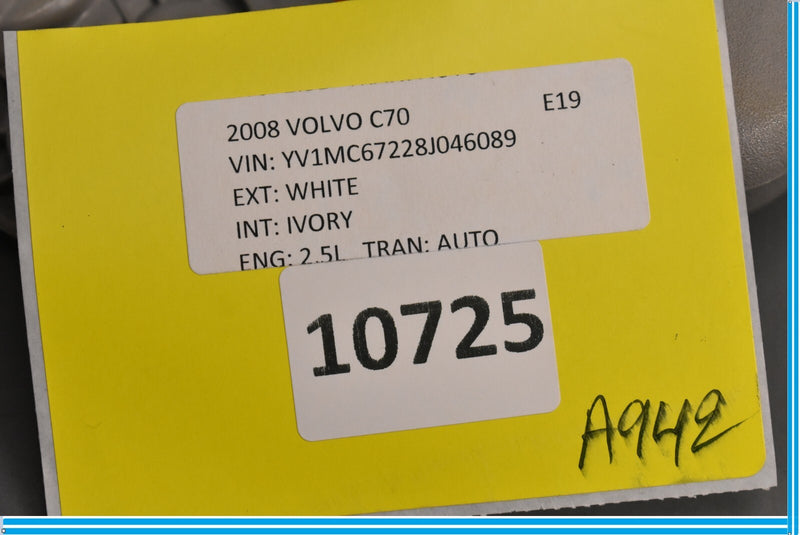 Load image into Gallery viewer, 06-10 Volvo C70 Front Right Passenger Side Seat Trim 08621599 Oem
