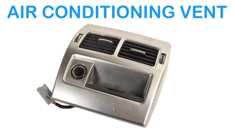 Load image into Gallery viewer, 10-12 Jaguar XF XFR X250 Rear Center Console Air Conditioning Heater Vent OEM
