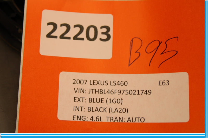 Load image into Gallery viewer, 07-17 Lexus LS460 LS460L Rear Left Driver Side Door Audio Sound Speaker Oem
