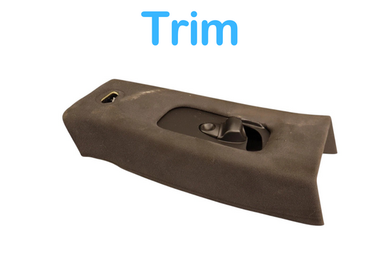 14-20 Maserati Ghibli Left Driver Side B Pillar Upper Cover Trim Panel OEM