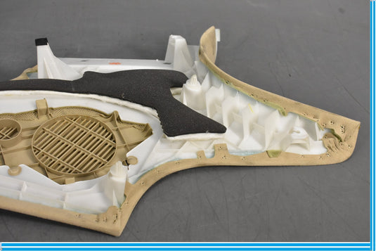 07-09 Lexus LS460 Rear Left C Pillar Speaker Upper Cover Trim Ivory Oem