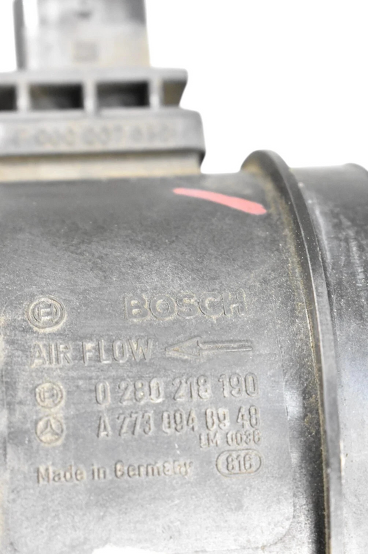 06-15 Mercedes W219 CLS550 G550 MAF Mass Air Flow Meter Sensor 2730940948 Oem