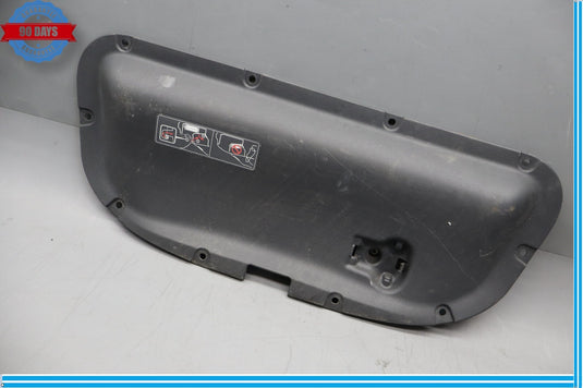 05-08 Chrysler Crossfire Rear Convertible Trunk Lid Plastic Cover Panel Oem