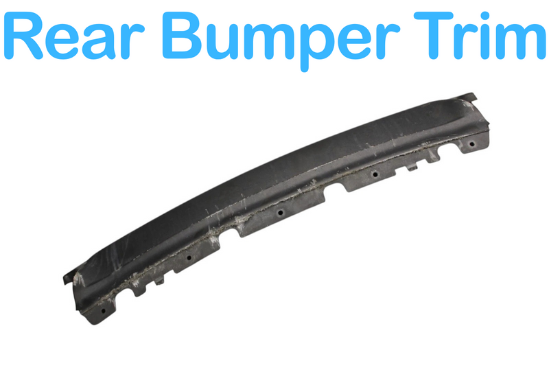 Load image into Gallery viewer, 14-19 Maserati Ghibli Rear Bumper Center Lower Molding Trim Panel 670010777 Oem
