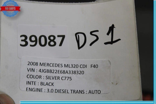 06-13 Mercedes W164 ML320 GL320 Front Drive Shaft Propeller Driveshaft Axle Oem