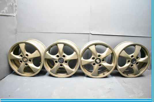 97-04 Porsche Boxster 986 17" Allow Wheel Rim Set 98636212401 Oem