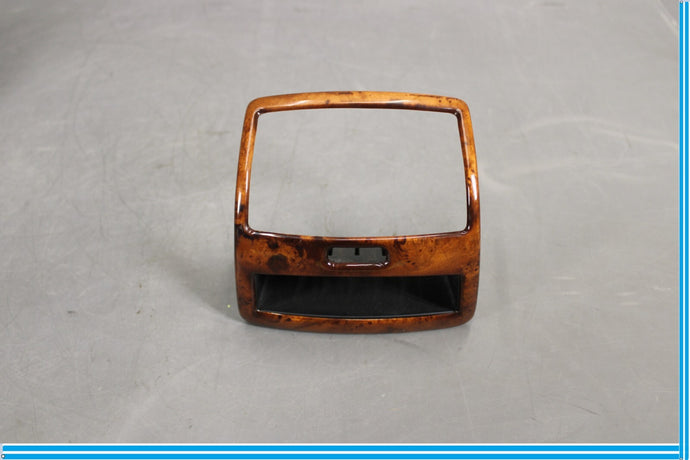 00-06 Mercedes S500 S600 Rear Center Console A/C Air Vent Trim Wood Oem