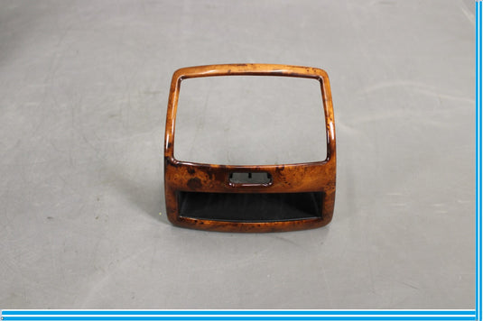 00-06 Mercedes S500 S600 Rear Center Console A/C Air Vent Trim Wood Oem