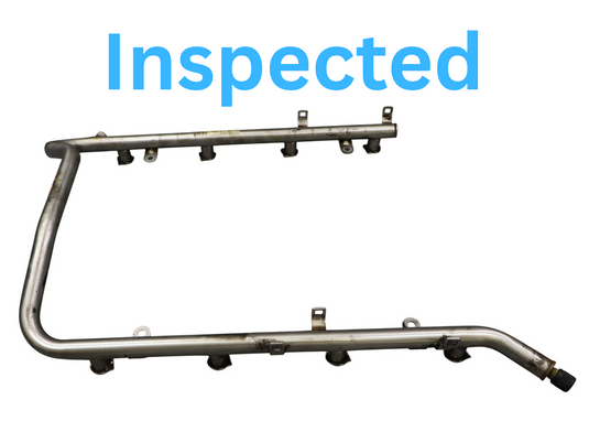 00-06 Mercedes SL500 CL600 W215 Fuel Injection Rail W/O Injectors Oem